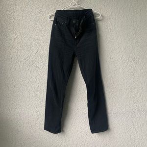 AE Highest Waist '90s Boyfriend Jean in black